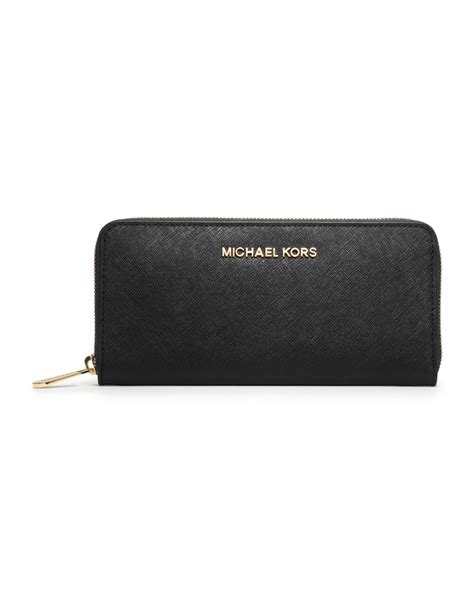 michael kors continental wallet review|michael kors saffiano wallet black.